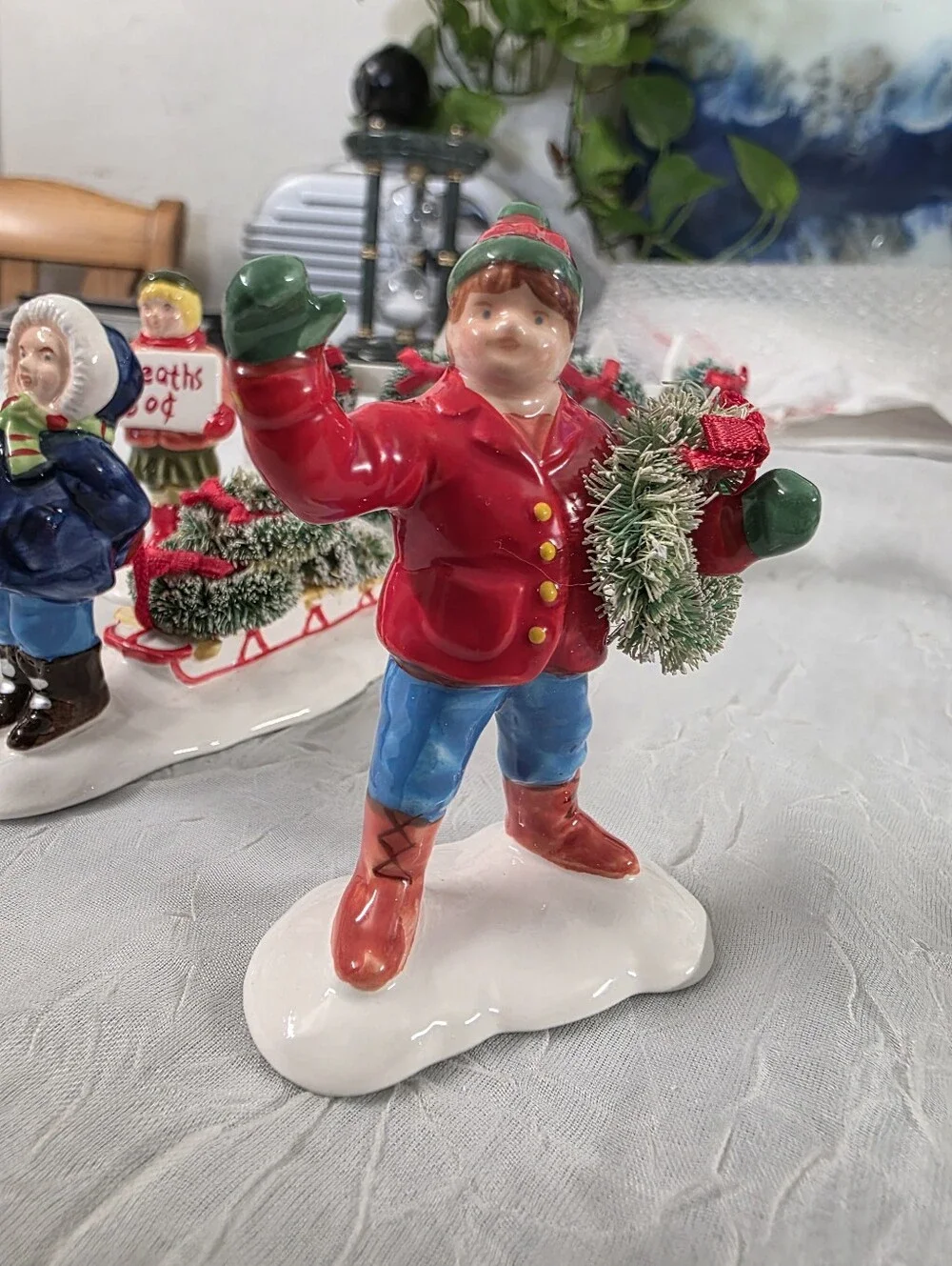 Wreaths For SaleOriginal Snow Village No Box